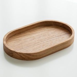 Contemporary Wooden Serving Tray With Elegant Finish <b>For</b> Dining <b>Table</b> Coffee <b>Table</b> And Kitchen Counter - Product Image 5