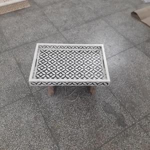 Plateau en os incrusté de qualité supérieure pour la décoration de la maison, table basse, service de table, cadeau, fait main, luxe, écologique, élégant - Product Image 6