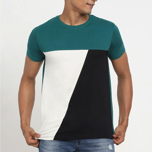 Últimas Novedades al por Mayor: Camisetas Personalizadas para Hombre con Cuello Redondo, 100% Algodón, Sólidas, Transpirables, de Secado Rápido, Estilo Urbano, Personalizables - Product Image 1