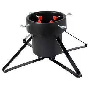 Support de sapin de Noël en métal véritable, ornement circulaire – Design personnalisé durable, couleur au choix, qualité supérieure, prix de gros usine - Product Image 4