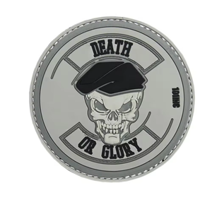 Parches de Goma Suave 3D Ecológicos al por Mayor, Colores Personalizados, Logotipo en Relieve, Insignias Tejidas para Coser en la Ropa, Forma Personalizada - Product Image 5