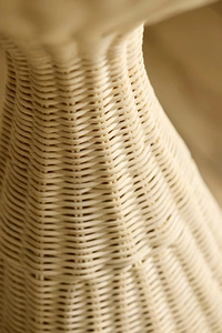 Pot de fleurs vintage en rotin tressé, panier de rangement décoratif, organisateur de maison, panier à plantes en osier, pot de fleurs décoratif d'intérieur - Product Image 3