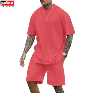 Conjunto de Camiseta y Pantalones Cortos para Hombre, Ligero, de Secado Rápido, Traje Deportivo para Fitness, Running y Entrenamiento, con Logotipo Personalizado - Product Image 1