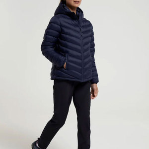 Trendy Knitted Canvas <b>Women's</b> Puffer <b>Jacket</b> <b>Waterproof</b> Windproof <b>Breathable</b> Zipper Closure Full Sleeve <b>Women</b> Puffer <b>Jacket</b> - Product Image 3