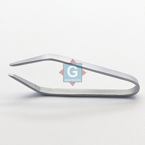 GRAYROCKS Stainless Steel Tweezers 6.5cm <b>Smooth</b> Tip Industrial Grade Corrosion Resistant Jewelry Adjustment <b>Tools</b> - Product Image 2