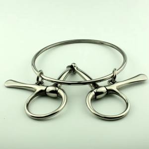 2026 Más vendidos: Bocados para caballo de tamaño personalizado, de alta calidad, con puntos de sujeción desplazados, ligeros, tipo snaffle, para caballo western - Product Image 6