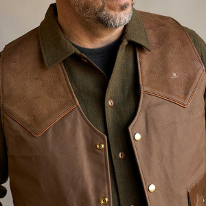 Men's <b>Leather</b> Biker Vest Wholesale Adults OEM ODM Custom Motorcycle <b>Jacket</b> <b>Sleeveless</b> Vintage Casual Outerwear 2026 - Product Image 6