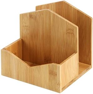 Ecofriendly wooden napkin holder sustainable tissue stand dining table organizer natural material handcrafted durable - Product Image 1