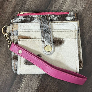 Latest Collection Handcrafted Real Cowhide Leather Coin <b>Purse</b> With Wristlet Clutch Western ATM Card Holder for Multi Use - Product Image 4