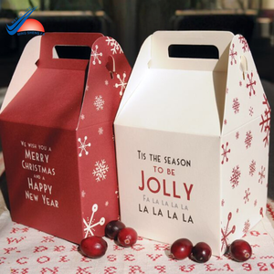 Caja de Regalo Personalizable para Fiestas con Asa Resistente y Diseño de Cierre - Product Image 1
