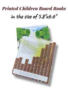 บริการพิมพ์หนังสือบอร์ดบุ๊คคุณภาพสูง สำหรับหนังสือเด็กคุณภาพสูง หนังสือการศึกษา และผลิตภัณฑ์หนังสือเด็กสร้างสรรค์ - Product Image 1