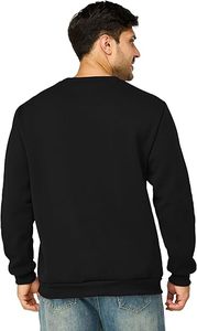 Sweat-shirt en coton surdimensionné personnalisé pour homme, col rond, épaules tombantes, streetwear, design de haute qualité - Product Image 2