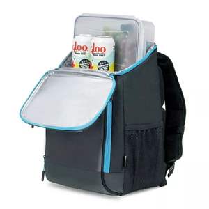 MaxCold Evergreen Top <b>Grip</b> 9qt Black Backpack Cooler <b>Bag</b> - Product Image 6