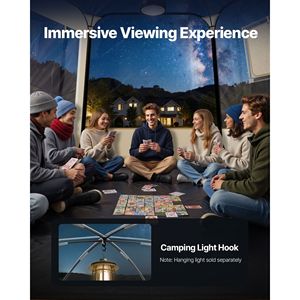 15 X 13.8 ft Pop-up Bubble Tent UV-Resistant Waterproof Clear Camping Shelter Outdoor Garden <b>Igloo</b> <b>Dome</b> Tent - Product Image 6