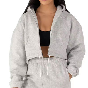 Sweat-shirts et hoodies pour femmes avec impression personnalisée du logo, 100% coton, coupe oversize, pull-over, hoodies épais pour femmes - Product Image 1