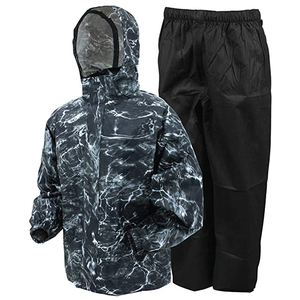 Ensemble de chasse camouflage léger pour homme, veste à capuche et pantalon pour sentiers forestiers, camping, randonnée et activités de plein air - Product Image 1