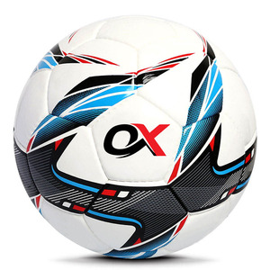 Ballon de football en cuir PU personnalisé Oxva Industries pour l'entraînement et la compétition des jeunes - Product Image 1