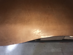 Cuir de vachette Nappa résistant à l'eau, grain poli, effet Crazy Horse ciré, pour empeignes de chaussures, doublures, sacs et portefeuilles - Product Image 2