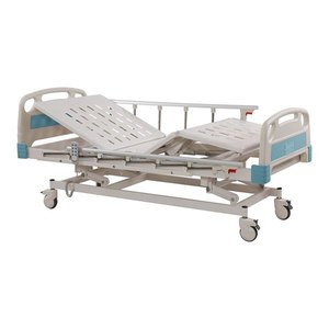 Cama de Hospital Manual de Tres Funciones con Barandilla de ABS para Uso Hospitalario - Product Image 2