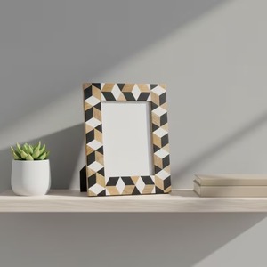 Marco de Fotos Decorativo Moderno de Resina, Marco para Cuadros Hecho a Mano de Primera Calidad, Decoración Elegante para el Hogar - Product Image 2