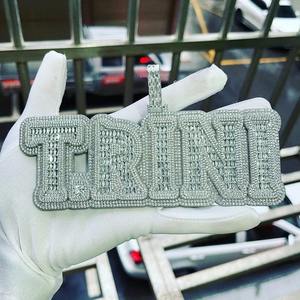 Fourniture directe d'usine VVS Lab Grown Hip Hop Pendentifs pour hommes et femmes Porter abordable dans les meilleurs prix Fine Pendentif - Product Image 3