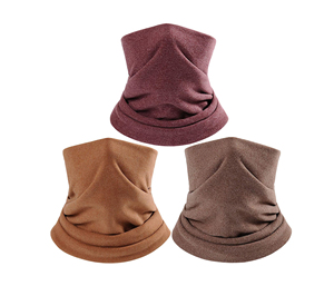 Braga de cuello reflectante de alta visibilidad para correr y ciclismo nocturno al aire libre, máscara facial antipolvo - Product Image 1