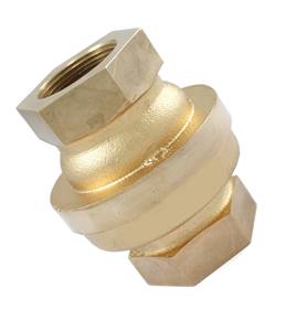 Válvula de Retención Vertical de Bronce de Calidad Premium con Asientos de Acero Inoxidable Renovables y Rosca Hembra para Plantas de Vapor - Product Image 5