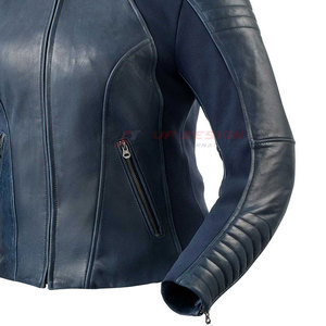 Chaqueta de Motociclista de Cuero para Hombre, Diseño Internacional Personalizado, Cómoda, de Manga Larga, Transpirable, para Todas las Estaciones - Product Image 6