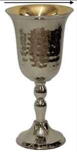 Copa de vino Premium hecha a mano, Copas de metal martillado con flautas de cáliz real puro para copa de champán - Product Image 6