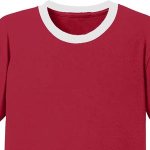 Camisetas Ringer con Logos Bordados e Impresos Personalizados, Ropa Greek Life, Camisetas de Fraternidad, Ecológicas, 100% Algodón Transpirable - Product Image 4