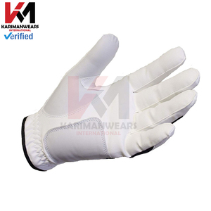 KARIMANS INDUSTRY Cabretta Leather Golf <b>Gloves</b> <b>Moisture</b>-Wicking Non-Slip Custom Logo OEM Men's Professional <b>Gloves</b> - Product Image 2