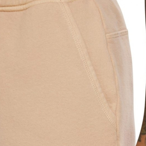 Pantalones Cortos de Algodón Beige Personalizados para Hombre, Cintura Elástica con Cordón, Bolsillos Laterales, Corte Holgado, Ropa Casual de Verano, Venta al Por Mayor - Product Image 4