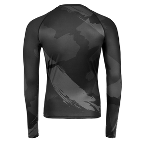 Camiseta de Compresión Rashguard para Hombre, Manga Larga, 220g, Impresión Digital Completa, Sin Gi, para BJJ y MMA, con Logotipo Personalizado de Surf, Protección Solar - Product Image 2