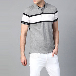 Chemises polo pour hommes en tissu haute performance, coupe ajustée, idéales pour les voyages, les sports et les occasions décontractées - Product Image 6
