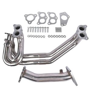 Stainless Steel Exhaust Manifold Header Kit Tuning System for Subaru Impreza WRX/STI EJ205 EJ255 2002-2006 Models - Product Image 3