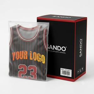 เสื้อบาสเก็ตบอลพิมพ์ลายตามสั่ง ออกแบบเองได้ แบบซับลิเมชั่น แขนสั้น แห้งเร็ว ระบายอากาศได้ดี 100% โพลีเอสเตอร์ 220 กรัม ทุกแบบ - Product Image 4
