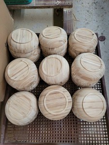 ชามไม้ไผ่ธรรมชาติสำหรับ2025บัวสีฟ้าน้ำหนักเบาและทนทาน - Product Image 5