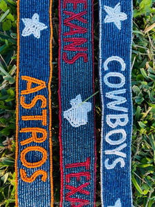 Bolso de hombro bordado a mano con cuentas de semillas personalizadas para el día del partido, duradero, al por mayor, para equipos deportivos universitarios - Product Image 5