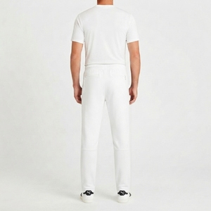 Custom Men's Athletic Track Pants Lightweight <b>Training</b> <b>Trousers</b> with Elastic Waist and Zipper Pockets for Fitness - Product Image 2