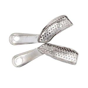 Meilleur Prix : Porte-empreintes dentaires supérieures et inférieures, autoclavables, à contour perforé, instruments dentaires pour la dentisterie SurgiRight - Product Image 6