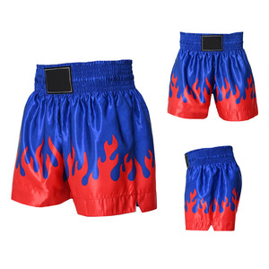 Shorts de boxe, vêtements d'entraînement MMA, polyester respirant, services OEM personnalisables, légers, extensibles, séchage rapide, vêtements d'entraînement - Product Image 4