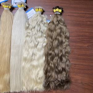 สินค้าขายดี กำลังเป็นที่นิยม ผมแท้เวียดนาม 100% แบบเป็นมัด ไม่ผ่านการแปรรูป ลอนธรรมชาติ คุณภาพสูง - Product Image 1