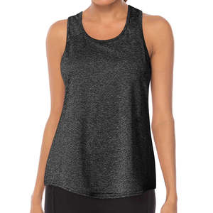 Nouveauté 2026 – Débardeurs personnalisés pour femmes avec logo, en coton et polyester de haute qualité, séchage rapide, respirants, sans manches, pour l'entraînement et la gym - Product Image 3