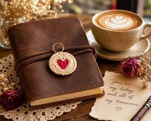 Llavero de Corazón de Ganchillo de Algodón Más Vendido, Hecho a Mano, con Forma de Amor, Colgante para Bolso, Accesorio para Cartera, Regalo para Niñas, Disponible para la Venta - Product Image 5