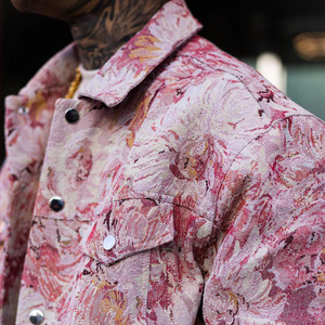 Veste en jean vintage personnalisée pour homme, style streetwear, collection 2025, pour l'extérieur - Product Image 1