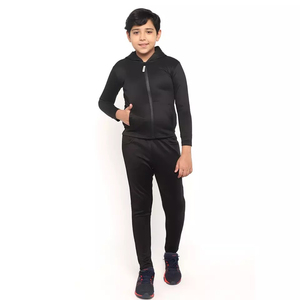 Chándal Deportivo para Niños, Transpirable, Duradero, Moderno, Ajustado, Cómodo, Sudadera con Capucha - Product Image 1
