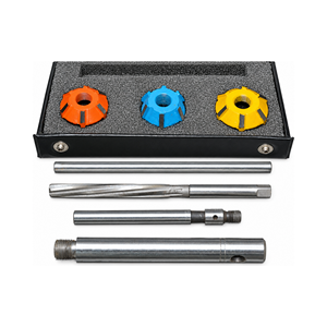 Juego de Cortadores de Asientos de Válvulas con Punta de Carburo, 3 Piezas, Cortadores de 45 y 70 Grados con Vástago de 11/32 Pulgadas para Motores de Bloque Pequeño - Product Image 5