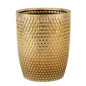 Contenedores de basura de aluminio dorado de alta calidad, adecuados tanto para la gestión de residuos residenciales como comerciales. - Product Image 5
