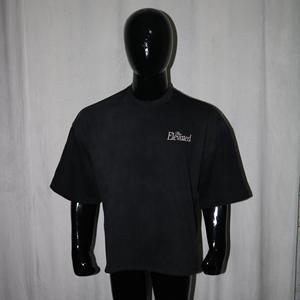 เสื้อยืดสีดำเนื้อหนัก 300 GSM สไตล์สตรีทแวร์ ผ้าฝ้าย 100% สกรีนลาย ไซส์อเมริกัน พิมพ์ลายทั่วตัว URBAN PRODUCTIONS - Product Image 3