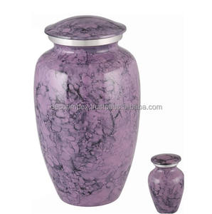 Oferta exclusiva Urna de cremación Urna funeraria azul y negra Cuidadosamente hecha a mano con acabados elegantes para honrar y recordar - Product Image 4